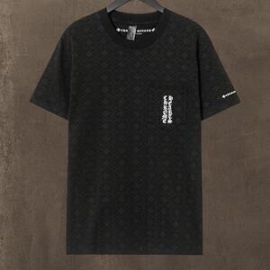 Chrome Hearts Men's Black Short Sleeve